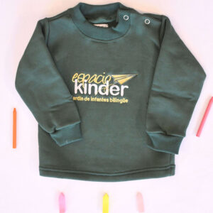 BUZO FRISA VERDE KINDER