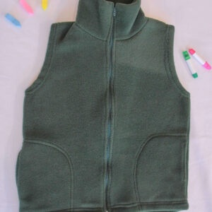 CHALECO POLAR VERDE
