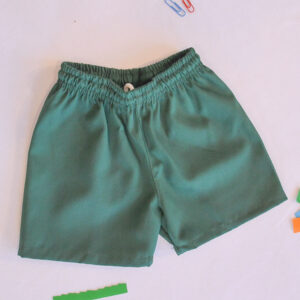 SHORT GABARDINA VERDE CEL